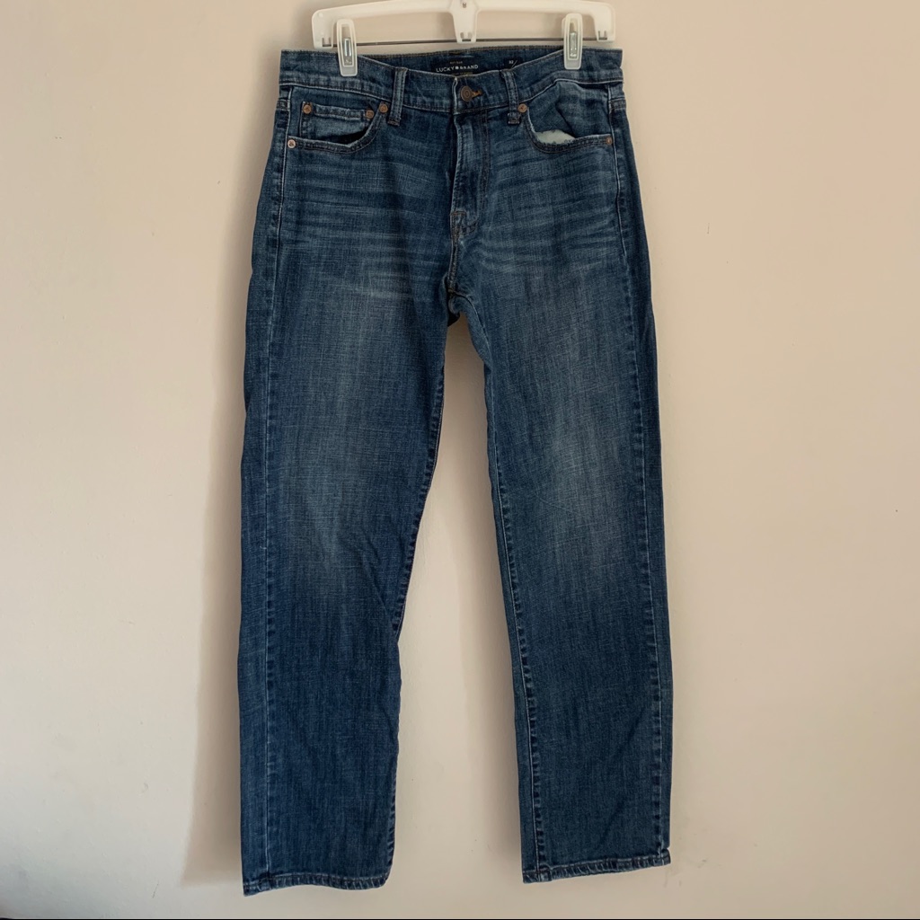 Lucky Brand Jeans 221 Straight Leg Denim Jeans Lucky Brand Jeans 221 Straight Leg Denim Jeans